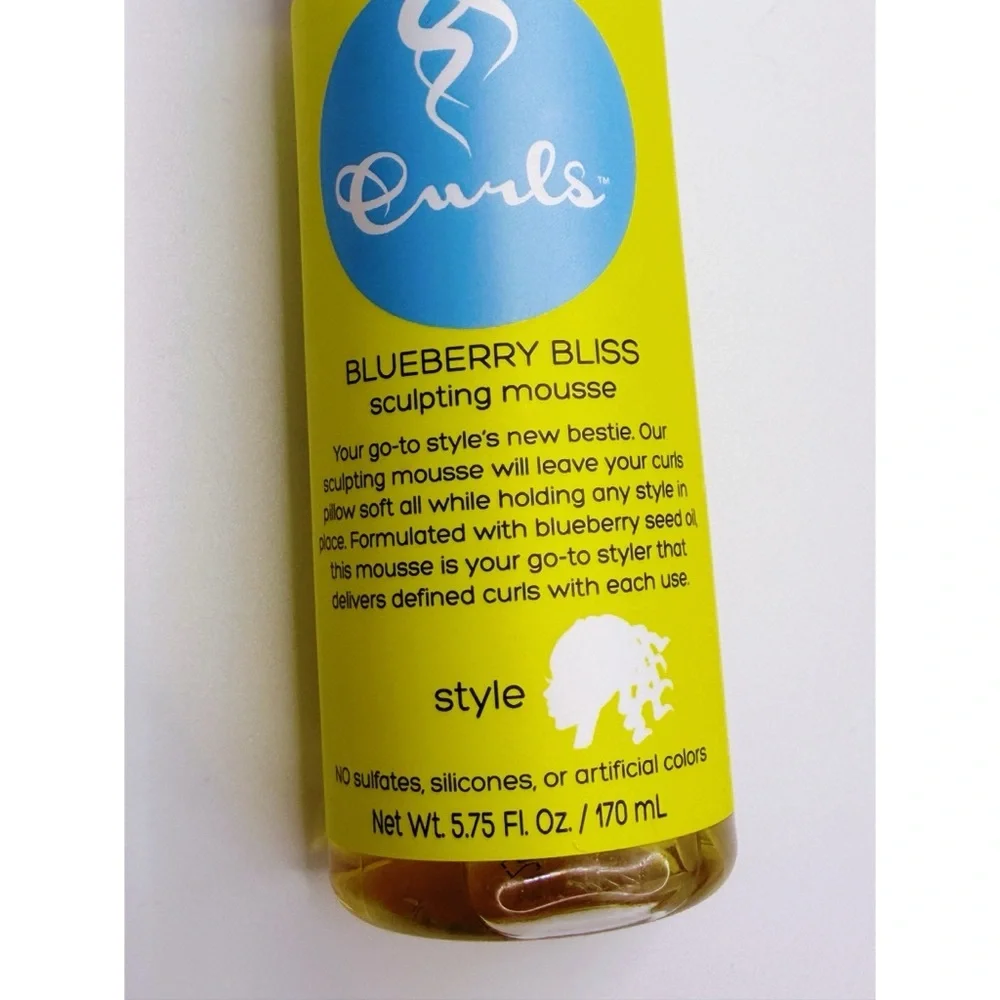 Curls Blueberry Bliss Repair & Grow Curl Sculpting Mousse